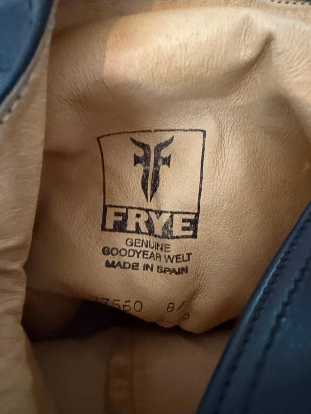 Frye Black Leather Over-the-Knee Dorato Riding Boots, size 8